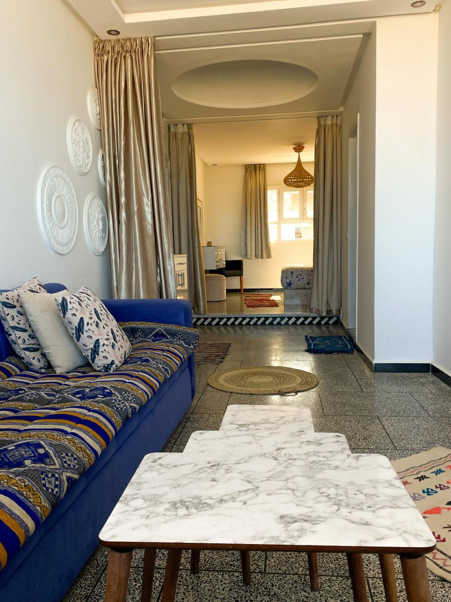Big Blue Guest House Imsouane Bagian luar foto